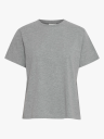 Ichi Palmer Loose Short Sleeve Grå S