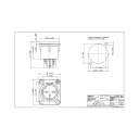 Neutrik Nc3md s 1 b XLR Chassis 3P Han Sort/gull Skruterminal