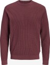Jack & Jones Jprblustanley Knit Crew Neck Bf Ln   TAWNY PORT   M