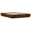  Sengeramme røkt eik 120x200 cm konstruert tre 8721012276024