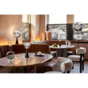Tom Dixon Melt Cone Fat Bordlampe Opal/Silver