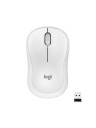Logitech M220 Silent - Mus - Optisk - 3 knapper - Hvit