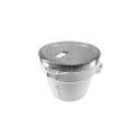 VINKA Double Insulated Ice Bucket White 7 L Isbøtte med Isolasjon