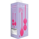 Loveline 2 Piece Thumping Kegel Ball Set Wild Strawberry