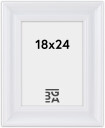 Focus Ramme Charleston Hvit 18x24 Cm