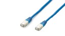 EQUIP PATCH CBL CAT.6A S/FTP (PIMF) LSOH BLUE 20M CABL