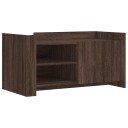  Salongbord brun eik 100x50x50 cm konstruert tre 848366