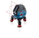 Bosch Linjelaser Gll 3-50 Professional Med 4 Batterier (Aa), Lasermålplate