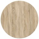  Bordplate Sonoma eik Ø 70 x 1,5 cm Konstruert tre