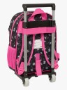 Hello Kitty Kuromi Trolley Trillekoffert 10L Rosa/svart