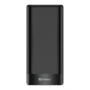Sandberg 20000 mAh Powerbank med 65W PD og 2x QC3.0 - Svart