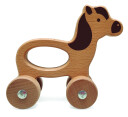 Magni Wooden animals on wheels 3 pcs. 3938