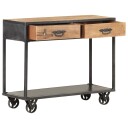 vidaXL Konsollbord 90x35x74 cm gjenvunnet heltre