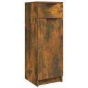 vidaXL Baderomsskap røkt eik 32x34x90 cm konstruert tre
