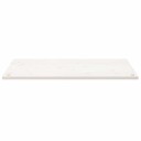 vidaXL Bordplate hvit 110x60x2,5 cm heltre furu