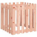 Plantekasse med gjerdedesign 60x60x60 cm heltre douglasgran