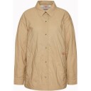 Varg W Lillå Padded Shirt Drift Wood Beige