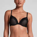 Hunkemöller Pia foret pushup-BH med bøyle Svart 75A