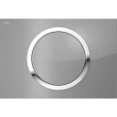MEPAzero kontrollpanel 2 delt glass sølvfarget utenpåliggende/planum silver