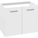1904 Voss Servantskap med 2 Dører Hvit Matt / 80cm GRO-7041033