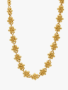 Who Is She Flower Bracelet Gold Gull ONE SIZE