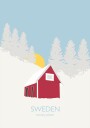 Sweden Poster Plakat / 40x50cm