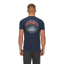 Rab  Basecamp 3 Peak Tee Herre, Tmb Tempest Blue, XL