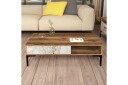 Poko Sofabord 105x32,6x105 cm - Brun