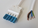 Gycom 128354 Tilkoblingskabel hann fri 1,5 mm² 2 meter IP20 3 polet 0,89 kWh Stikkontakter & kabler