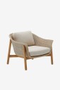 Kave Home   Utendørs lenestol   galea   Beige