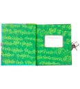 Eeboo Diary With Lock - Rainforest - Multi/patterned - ONE SIZE