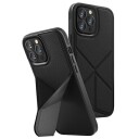 UNIQ iPhone 13 Pro UNIQ Transforma Sammenleggbart Deksel - Svart