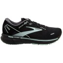 Brooks Ghost 14 Gtx Dame Black/Blackened Pearl/Aquaglass 38