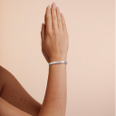 Snö Of Sweden Brick Small Elastic Brace Plain Silver Onesize
