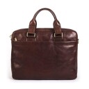 Gianni Conti Stor klassisk PC veske 13" Brown