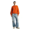 Americandreams Dame Strikkevarer Oransje XL,