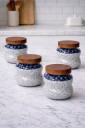 Zelected by Houze 4 pakning Jar Dolcezza petit Transparent