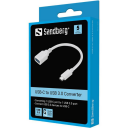 Sandberg USB-C til USB 3.0 Adapter 10 cm - 5 Gbit/s