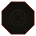 North Gulvmåtte Pro Gaming Rød/Sort