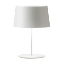 Vibia Warm Bordlampe Aluminiums Skjerm Matt Hvit