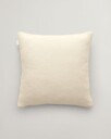 Tonal Crest Cushion EGGSHELL 50X50