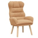  Avslappende stol Beige 69 x 74 x 93 cm stoff