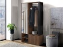 garderobeskap NO_BRAND Garderobe MILO brun -