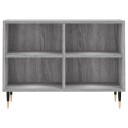 vidaXL TV-benk grå sonoma 69,5x30x50 cm konstruert tre