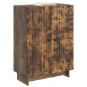  Serviesskap Røkt Eik 66 x 34,5 x 90 cm Konstruert tre