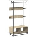  Garderobe sonoma eik 90x50x180 cm konstruert tre 8721102843549