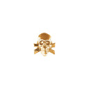 Grover S 610g - Artist Strap Buttons Skull - Gull