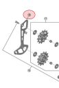 Shimano indre plate til RD M5100/6100