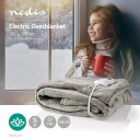 Elektrisk Teppe | Overblanket | 1 Person | 180 x 130 cm | 9 Varmeinnstillinger | Vaskbar | Overopphetings vern | Digital regulat