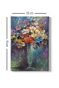 Dekorativ Canvasbilde 50x70 cm   Flerfarget